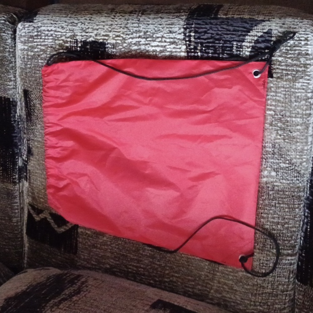 $4 Add-on New Red Drawstring Bag - Picture 2 of 4